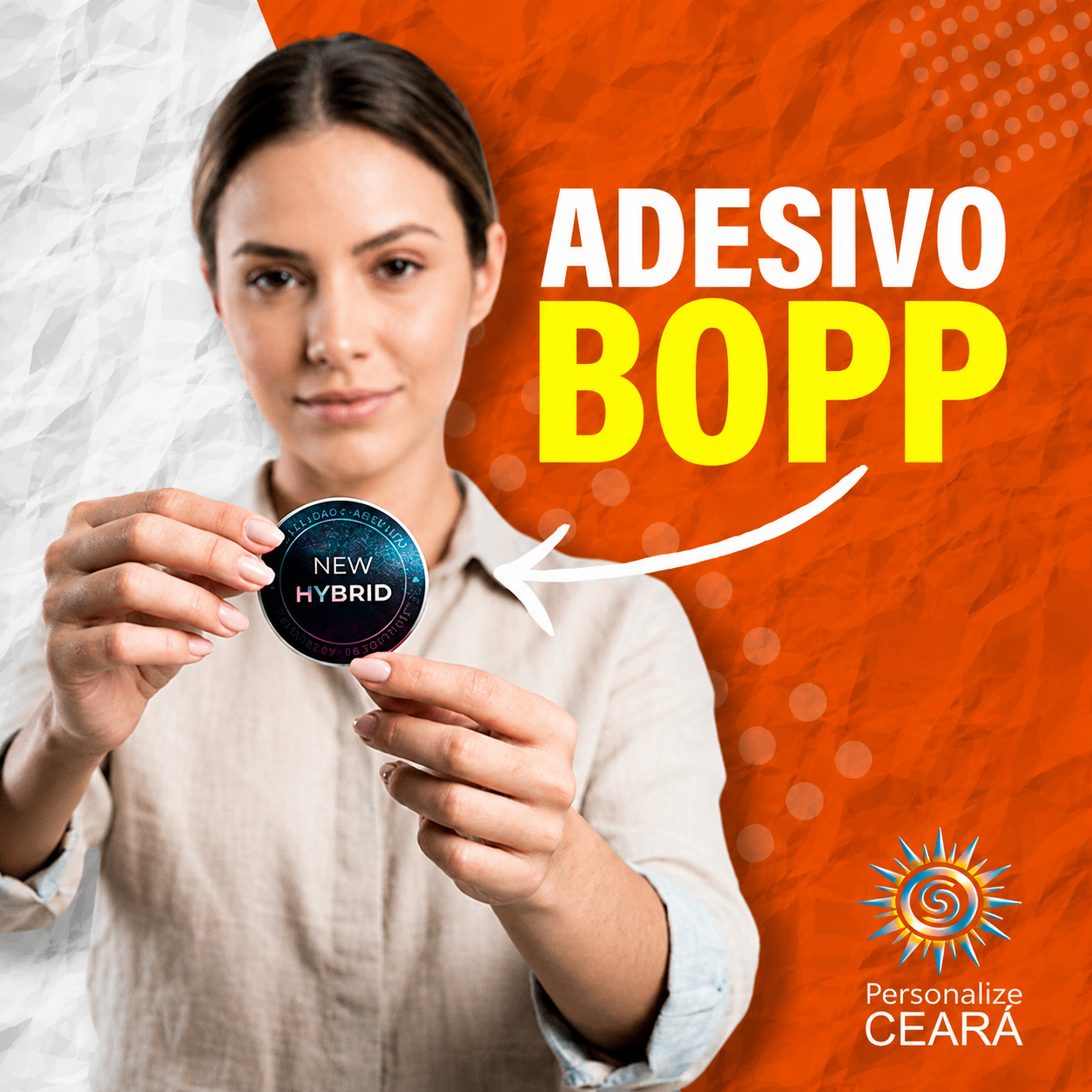Adesivo BOPP